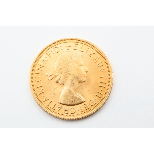 44 - Full Gold Sovereign Dated 1964