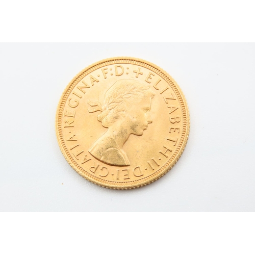 53 - Full Gold Sovereign Dated 1958