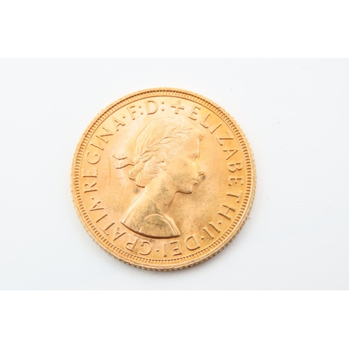 54 - Full Gold Sovereign Dated 1959