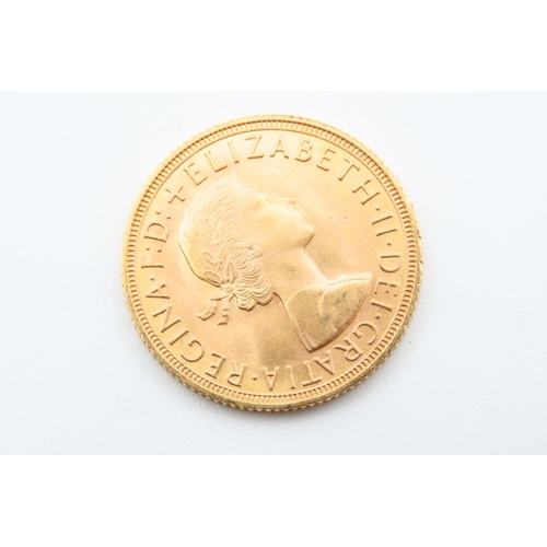 56 - Full Gold Sovereign Dated 1959