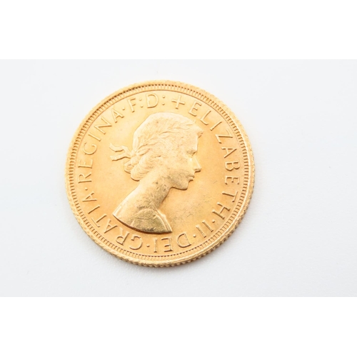 63 - Full Gold Sovereign Dated 1966