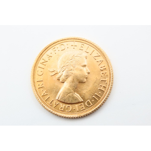 64 - Full Gold Sovereign Dated 1963