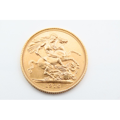 70 - Full Gold Sovereign Dated 1976