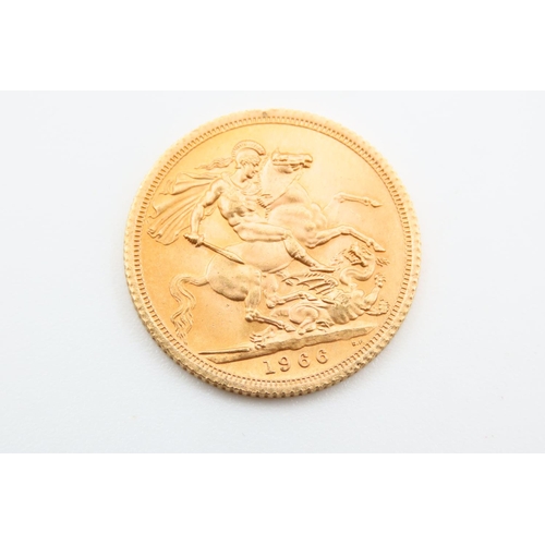 71 - Full Gold Sovereign Dated 1966