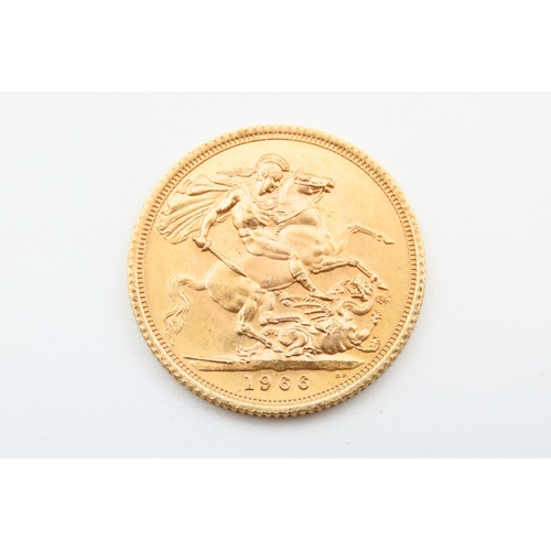 73 - Full Gold Sovereign Dated 1966