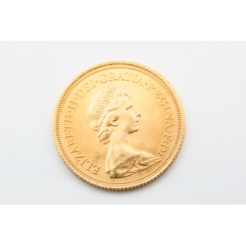 74 - Full Gold Sovereign Dated 1974