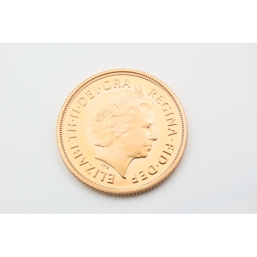 78 - Full Gold Sovereign Dated 2006