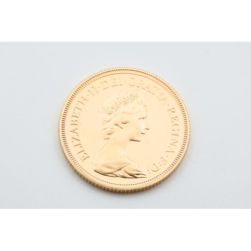 79 - Full Gold Sovereign Dated 1980