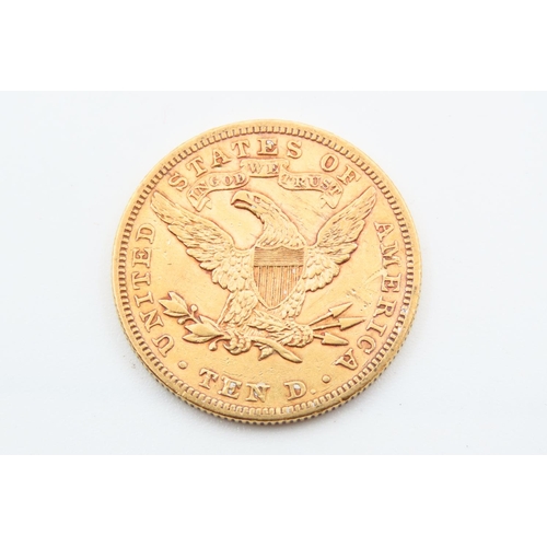 87 - USA $10 Eagle 'Liberty Head' Dated 1904