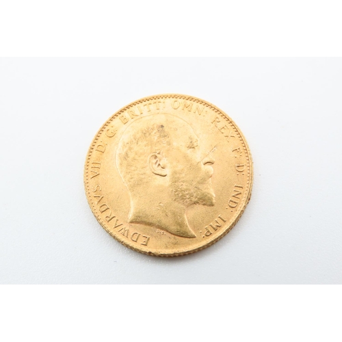 91 - Full Gold Sovereign Dated 1910