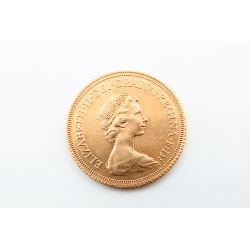 92 - Full Gold Sovereign Dated 1976