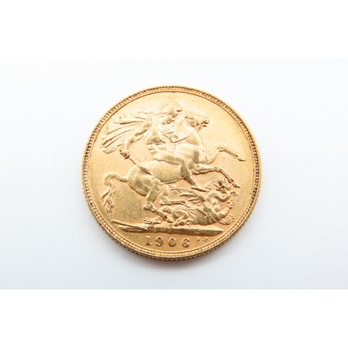 93 - Full Gold Sovereign Dated 1906