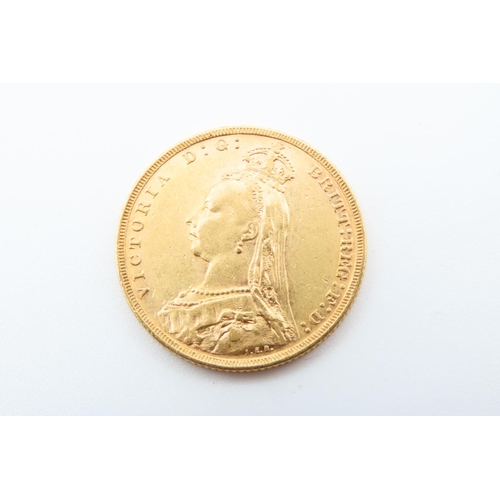 94 - Full Gold Sovereign Dated 1888