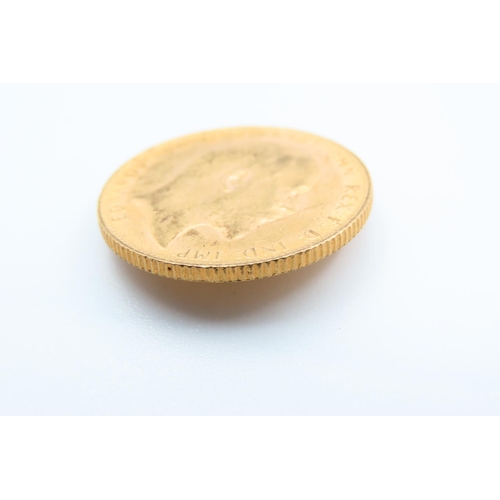 95 - Full Gold Sovereign Dated 1908