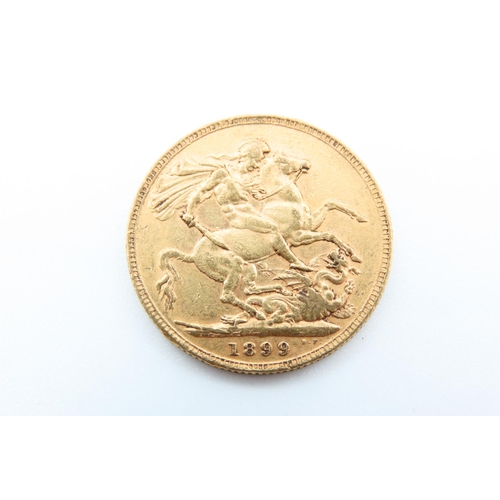 96 - Full Gold Sovereign Dated 1899