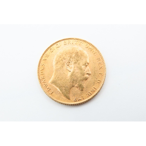 97 - Full Gold Sovereign Dated 1910