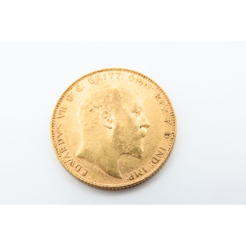 99 - Full Gold Sovereign Dated 1910