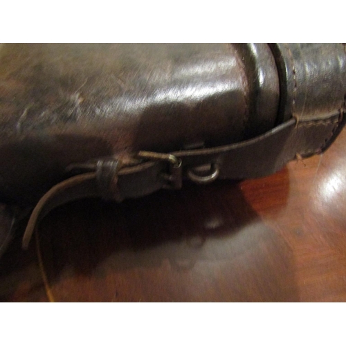 1051 - Old Mutton Leg Leather Clad Gun Case