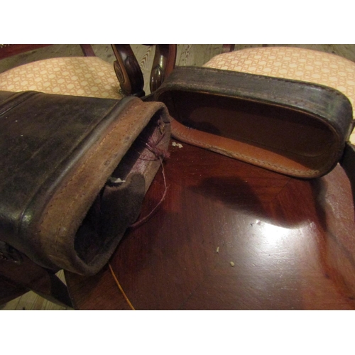 1051 - Old Mutton Leg Leather Clad Gun Case