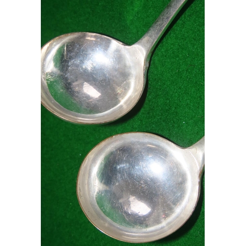 1095 - Pair of SILVER PLATED Ladles Each Approximately 22cm Long