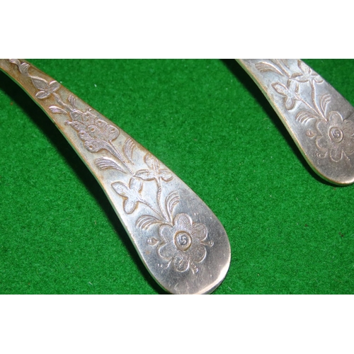 1095 - Pair of SILVER PLATED Ladles Each Approximately 22cm Long