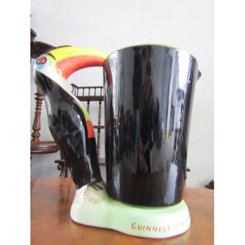 1120 - Caltonware Toucan Motif Guinness Advertising Jug