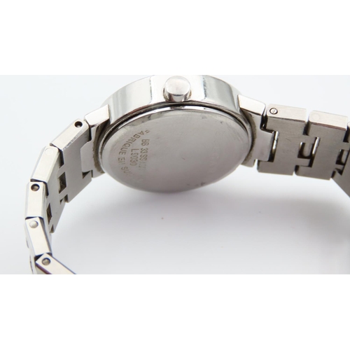 191 - Bulgari Designer Ladies Bracelet Watch Midnight Grey Blue Dial Attractively Detailed Rarely Worn