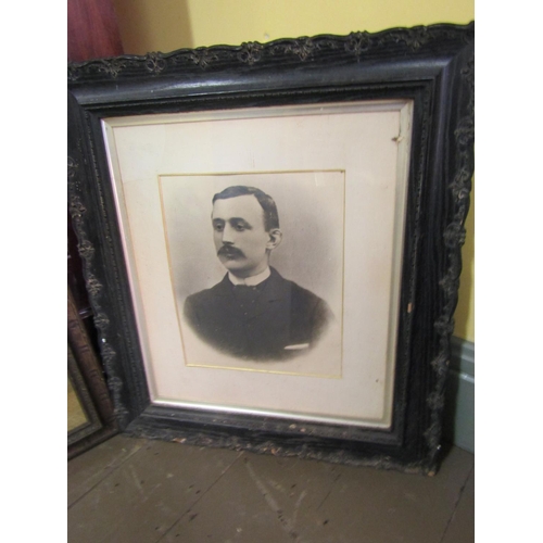 908 - Various Framed Photographs Including Portrait of Gentleman Largest Approximately 22 Inches High X 18... 