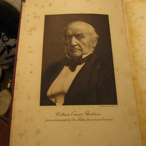 470 - Three Volumes The Life of William Ewert Gladstone Various Engravings Contained within Complete