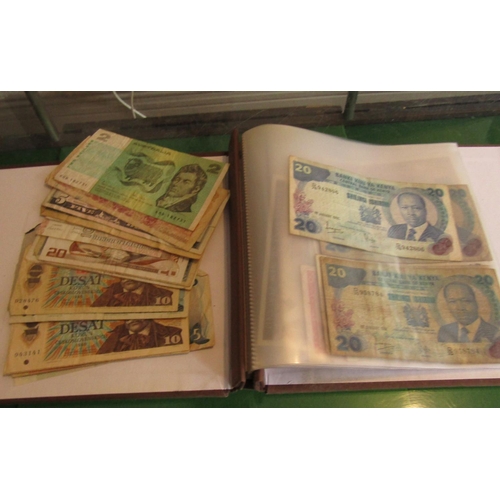 Good Collection of Various Bank Notes with Other Loose Examples Quantity as Photographed