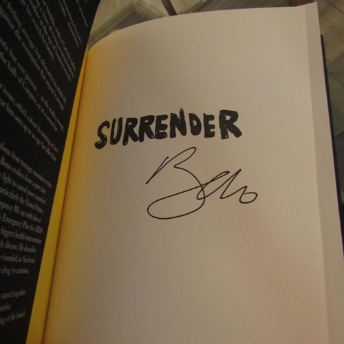 567 - Bono Surrender by Bono Autobiography Signed Hardback First Edition