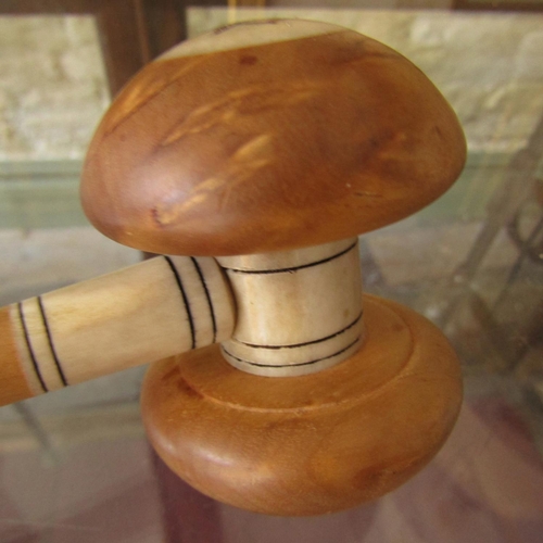 583 - Unusual Old Oriental Gavel Approximately 10 Inches Long