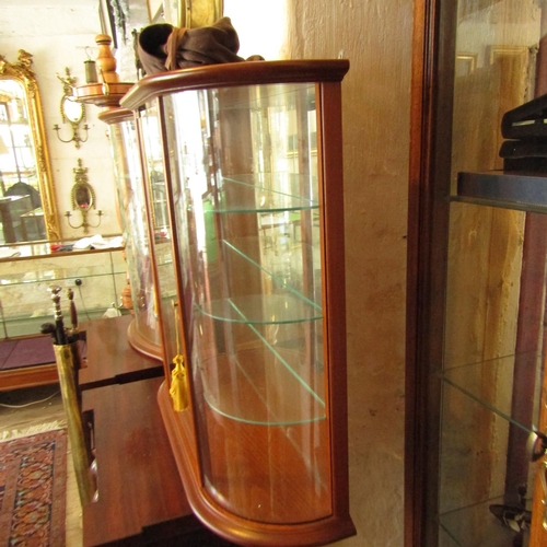 615 - Counter Top Display Cabinet with Three Glass Shelves Approximately 22 Inches Wide