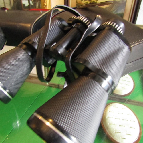 624 - Two Pairs of Binoculars with Carry Cases