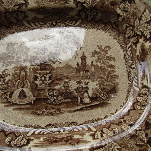 627 - Collection of Various Table Porcelain Including Four Platters and Quantity of Various Dinner Plates