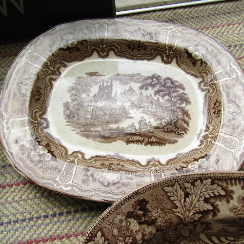 627 - Collection of Various Table Porcelain Including Four Platters and Quantity of Various Dinner Plates