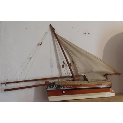 664 - Zawandi Fishing Vessel Model Form