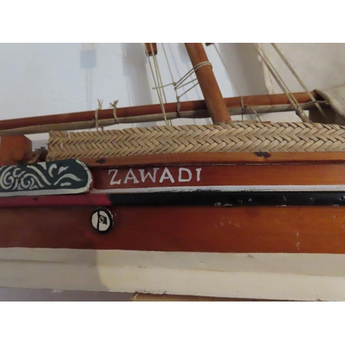 664 - Zawandi Fishing Vessel Model Form