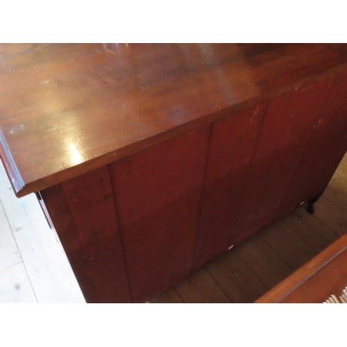 680 - Antique Mahogany Chest of Two Short and Three Long Drawers Approximately 3ft 4 Inches Wide