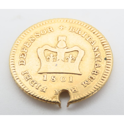 180 - Old Fine Gold Coin Dated 1801