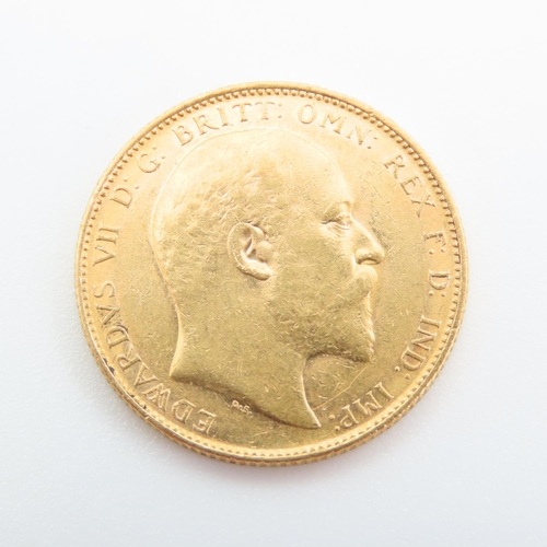 210 - Full Gold Sovereign Dated 1902