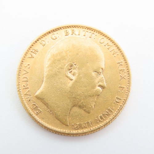 213 - Full Gold Sovereign Dated 1902