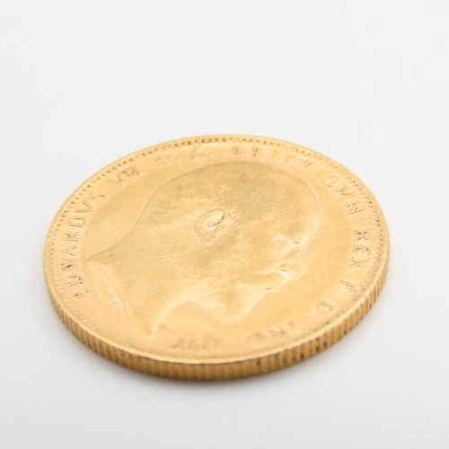 213 - Full Gold Sovereign Dated 1902
