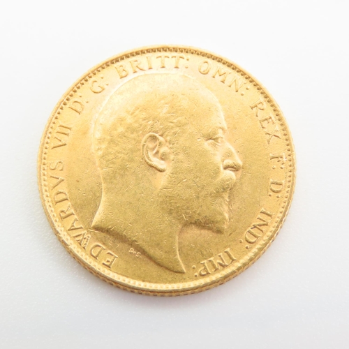 215 - Full Gold Sovereign Dated 1902