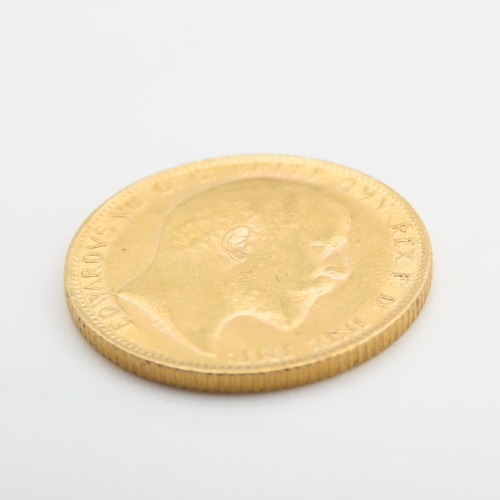 215 - Full Gold Sovereign Dated 1902