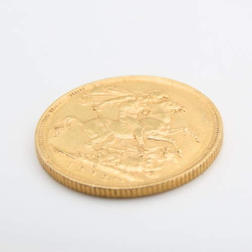 217 - Full Gold Sovereign Dated 1902
