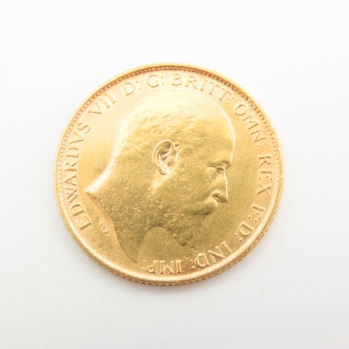 219 - Half Gold Sovereign Dated 1906