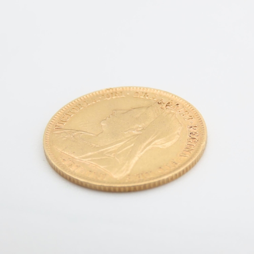 223 - Half Gold Sovereign Dated 1896