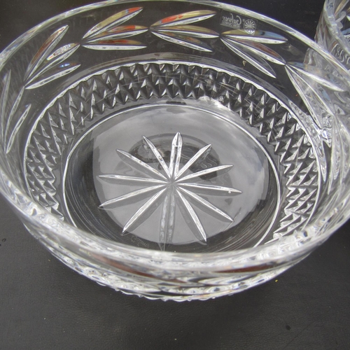 864 - Pair of Irish Cut Crystal Bowls