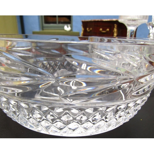 864 - Pair of Irish Cut Crystal Bowls